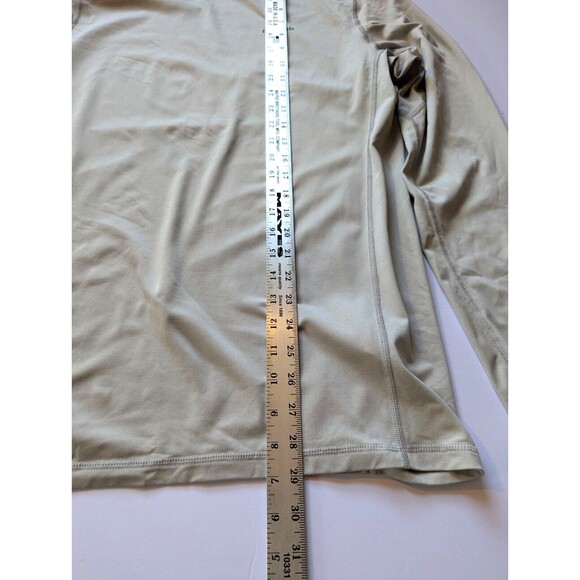 Patagonia Cream Long Sleeve Active Baselayer Long Sleeve Shirt Mens Medium M - Picture 6 of 11